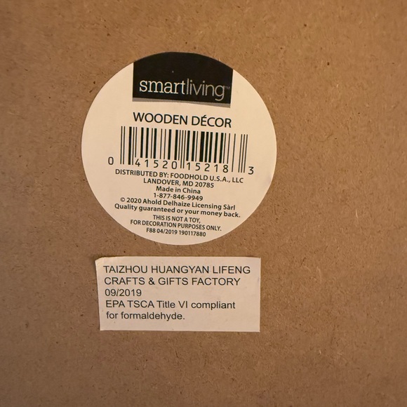 New Set of 2: Wooden Wall Art & Canvas Art - Picture 4 of 7